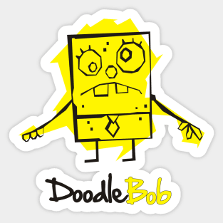 doodle bob Sticker